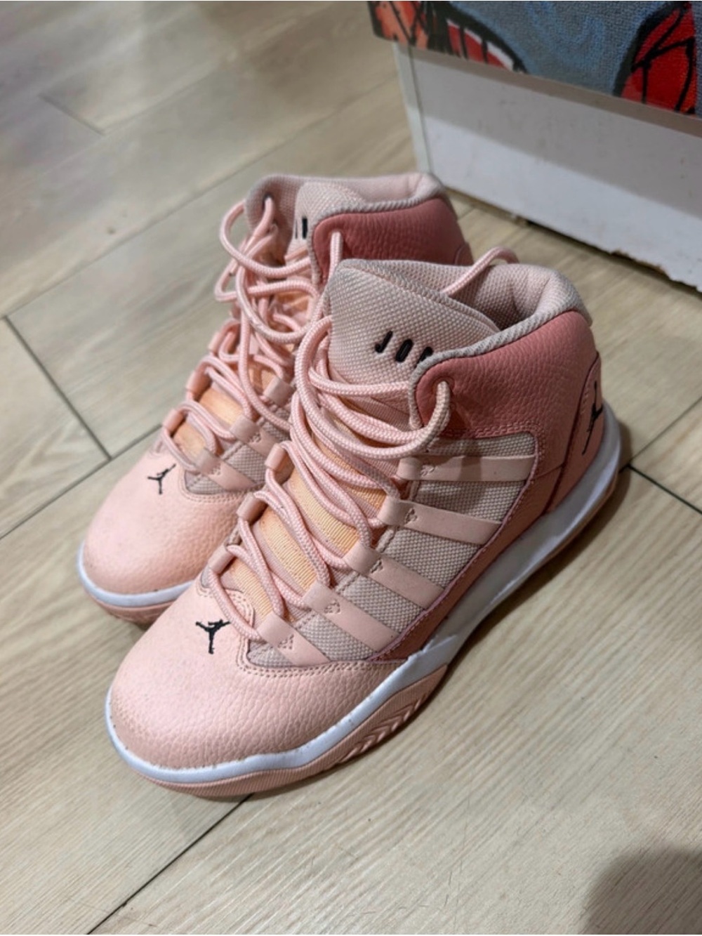 Nike Kids' Pink High-Top Sneakers